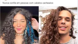 Mremes comparando a influencer e o canto já circulam nas redes sociais