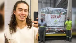 Whindersson Nunes enviou mais 217 cilindros de oxigênio para Manaus. 