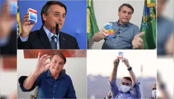 Imagem ilustrativa da notícia Bolsonaro apaga fotos com cloroquina em suas redes sociais