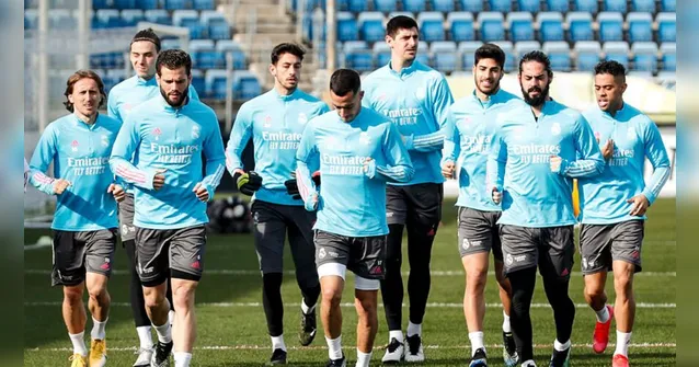 Imagem ilustrativa da notícia Vídeo: Real Madrid pensa em duelo no Campeonato Espanhol