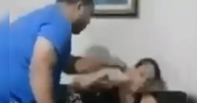 Imagem ilustrativa da notícia Vídeo: suposto pastor evangélico agride esposa com tapas no rosto