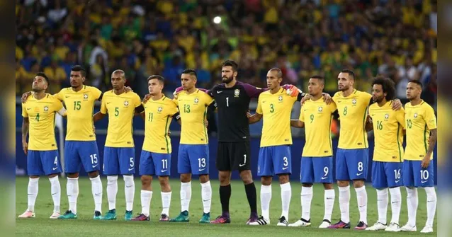 Imagem ilustrativa da notícia Seleção Brasileira mantém terceiro lugar em nova atualização do ranking da Fifa