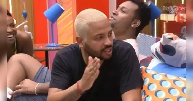Imagem ilustrativa da notícia Projota fala de 'p*u duro' para Carla Diaz e é criticado por brothers