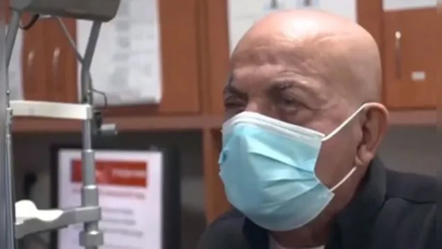 Imagem ilustrativa da notícia Homem cego volta a enxergar após receber córnea 3D