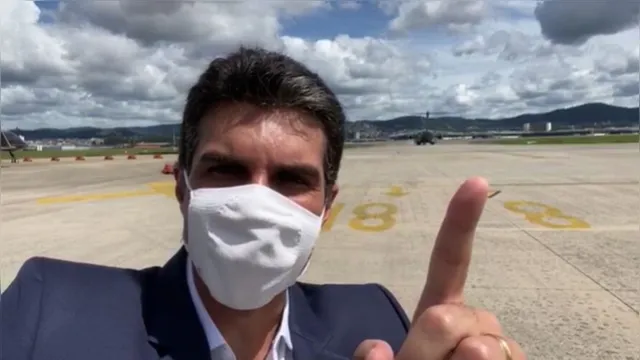 Imagem ilustrativa da notícia Avião da FAB com vacinas já está a caminho do Pará; veja o
vídeo!