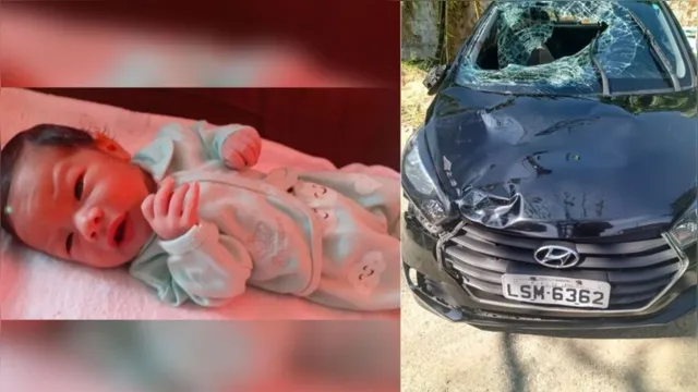 Imagem ilustrativa da notícia Bebê de 11 dias morre após motorista embriagado atropelar família inteira