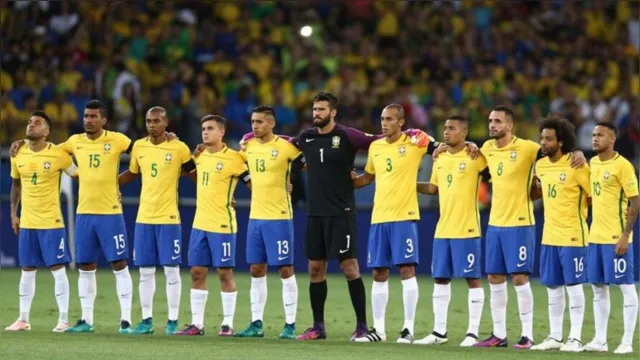 Imagem ilustrativa da notícia Seleção Brasileira mantém terceiro lugar em nova atualização do ranking da Fifa