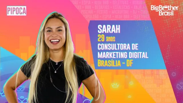 Imagem ilustrativa da notícia Sarah é a primeira emparedada do Big Brother Brasil 
