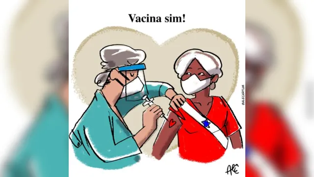 Imagem ilustrativa da notícia Vacina sim!