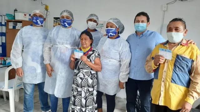 Imagem ilustrativa da notícia Indígenas warao de Belém recebem vacinação contra Covid-19