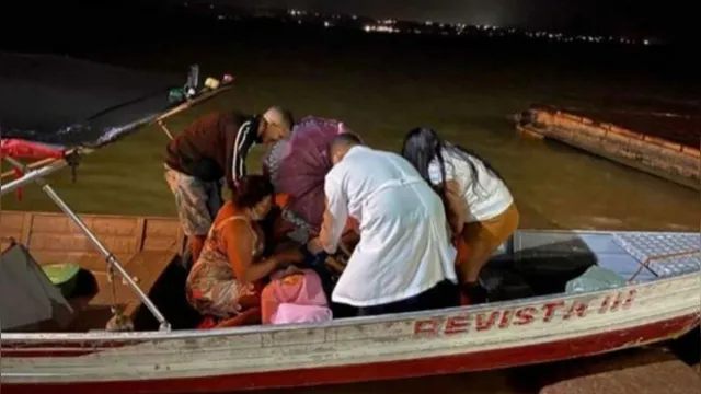 Imagem ilustrativa da notícia Jovem de 19 anos dá à luz dentro de voadeira em rio paraense