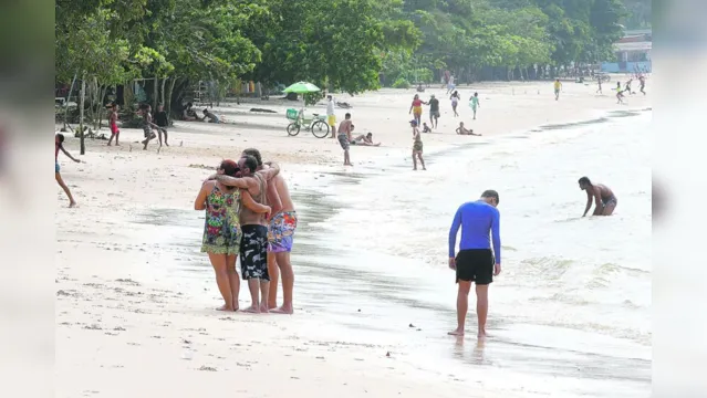 Imagem ilustrativa da notícia Movimento foi tranquilo nas praias de Outeiro e Icoaraci neste final de semana