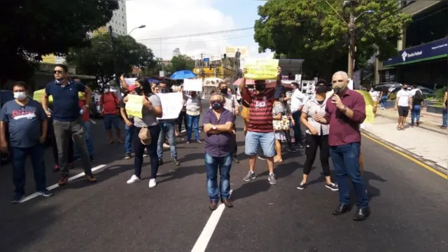Imagem ilustrativa da notícia Engarrafamentos! Protestos interditam Almirante Barroso e Gov. José Malcher em Belém