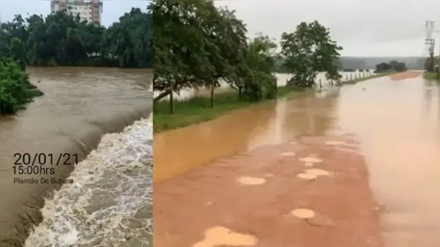Imagem ilustrativa da notícia Alagamentos e subida de nível de rio deixa moradores de Timbó em alerta