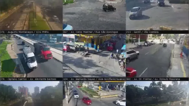 Imagem ilustrativa da notícia Acompanhe o trânsito em Belém através das câmeras da Segup e no Waze