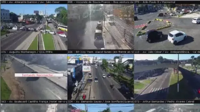 Imagem ilustrativa da notícia Trânsito: veja a movimentação em Belém com as câmeras da Segup e pelo Waze