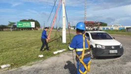 Imagem ilustrativa da notícia Moradores de Bragança ficam sem internet após cabos serem furtados