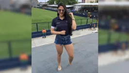 Alessandra quer ver os jogos do Remo pela Série B no estádio