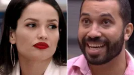 Imagem ilustrativa da notícia BBB 21: Gil tira Juliette do seu pódio, e Carla Diaz cogita Paredão falso