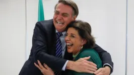 Leda é apoiadora de Bolsonaro.