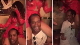 Imagem ilustrativa da notícia Jornal diz que Ronaldinho fez festa de 2 dias seguidos