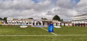 Jogo ocorreu no campo da Águia