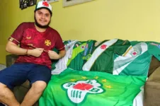 Ítalo Rodrigues é um torcedor fanático da Tuna Luso.