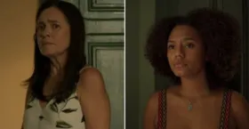 Thelma (Adriana Esteves) pensa em se livrar da nora Camila (Jéssica Ellen)