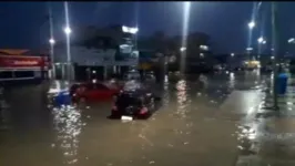 Imagem ilustrativa da notícia Forte chuva nesta quinta (18) deixa Santarém embaixo d'água