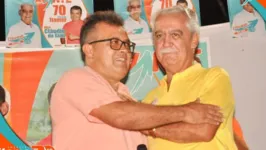 Chapa do prefeito Itamar Cardoso (à direita) e do vice Cláudio da Sthil (à esquerda) teve registro indeferido pelo TSE
