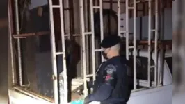 Criança era mantida dentro de uma espécie de jaula, pelo próprio pai.