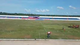 Estádio Diogão em Bragança.