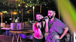 Haroldo França e Nigel Anderson, formam o duo Ctrl+N