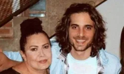 Fiuk e a mãe Cristina Kartalian