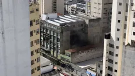 Redação fica localizada no prédio atingido pelo fogo