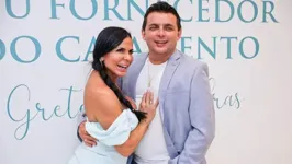 Gretchen e Esdras devem participar do Power Couple Brasil.