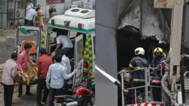 Imagem ilustrativa da notícia Incêndio em hospital que tratava Covid-19 deixa 10 mortos