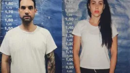Dr Jairinho e Monique Medeiros em fotos tiradas na prisão