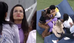 Cena emocionou participantes e telespectadores.