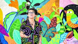 Artista paraense faz dos traços coloridos e alegres um marco de empoderamento feminino