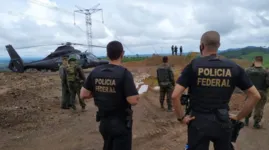 Operação "Black Hawk" para combater os crimes de atividade ilegal de mineração 