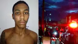 Matheus Nascimento chegou a trocar tiros com policiais. Ele é apontado como suspeito no envolvimento da execução de um policial penal. 