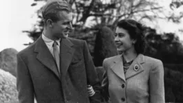 Príncipe Philip e a Rainha Elizabeth se casaram no dia 20 de novembro de 1947.
