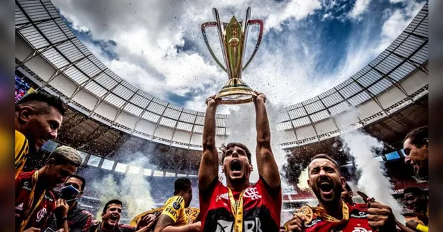 Imagem ilustrativa da notícia Confira gols e a festa do Flamengo campeão da Supercopa