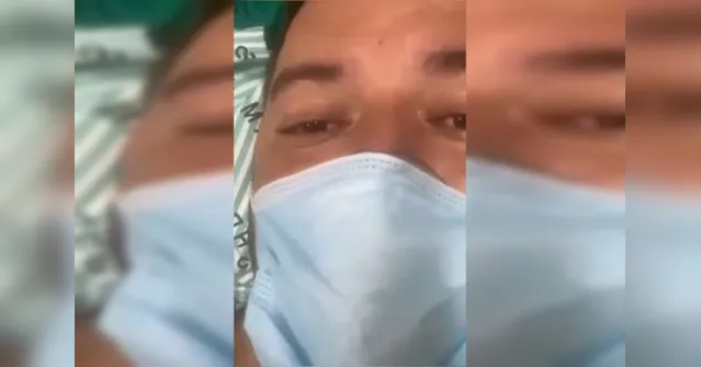 Imagem ilustrativa da notícia Paciente de covid morre, mas deixa vídeo pedindo pela filha