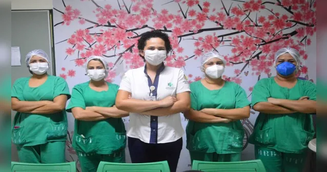 Imagem ilustrativa da notícia Mulheres são a maioria no enfrentamento da Covid-19 no Hospital Regional do Baixo Amazonas