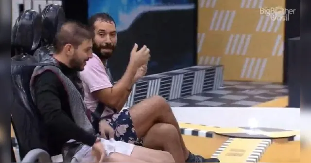 Imagem ilustrativa da notícia Brothers têm conversa quente e Caio pergunta a Gil: 'Prefere que introduza?