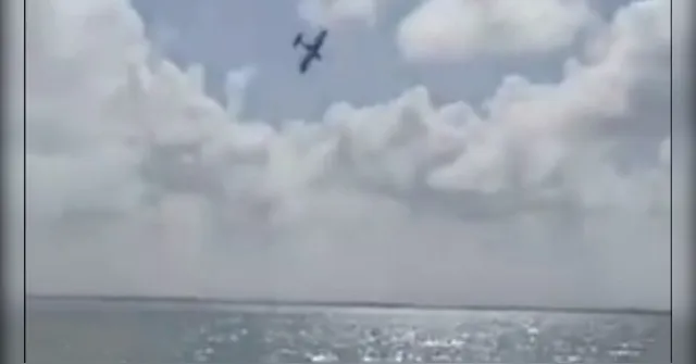 Imagem ilustrativa da notícia Vídeo: avião cai e chá de revelação termina em tragédia