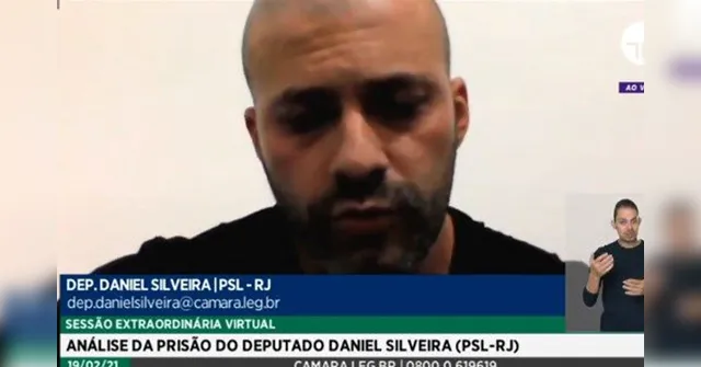 Imagem ilustrativa da notícia Preso, Daniel Silveira pede desculpas ao STF: "me arrependi". Acompanhe ao vivo a sessão que analisa prisão do deputado