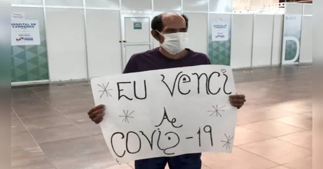 Imagem ilustrativa da notícia Último paciente do Amazonas recebe alta do Hospital de Campanha do Hangar
